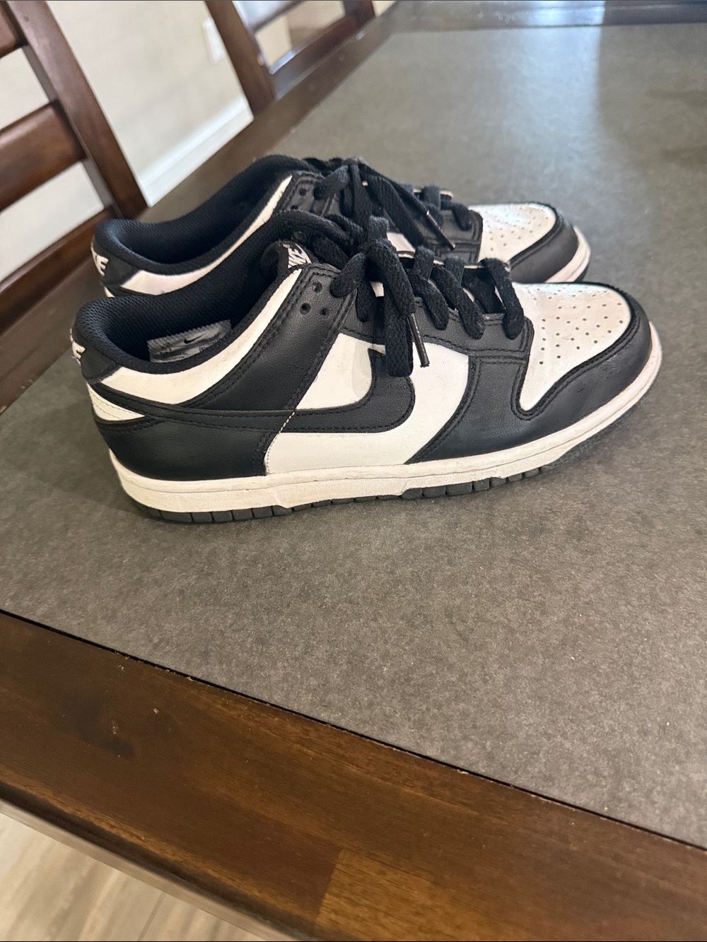 Nike Black & White Low-Top Sneakers